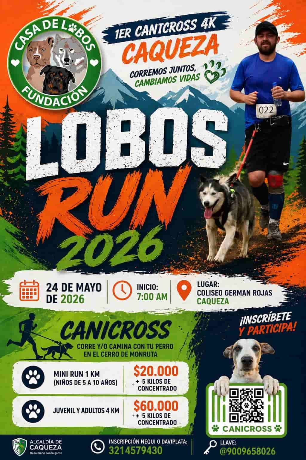 Canicross Casa de Lobos